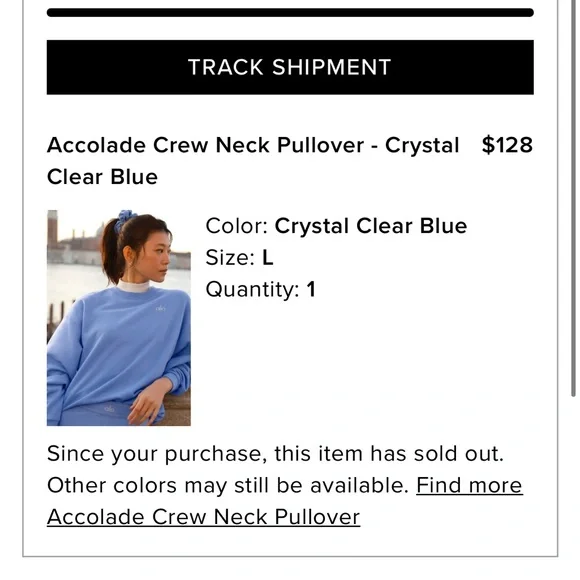 Alo Accolade Crew Neck Pullover - Picture 7 of 7